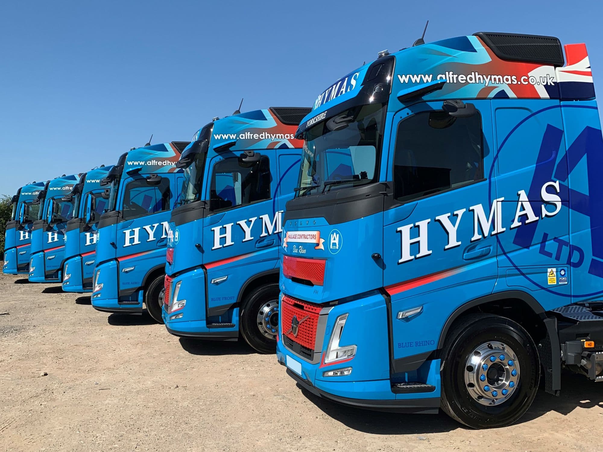Hymas Vinyl Truck Wrappping